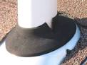 Split plumbing vent boot